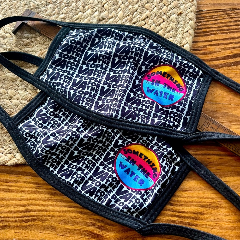LAST CHANCE • Something in the Water Music Festival Face Masks, Set of 2